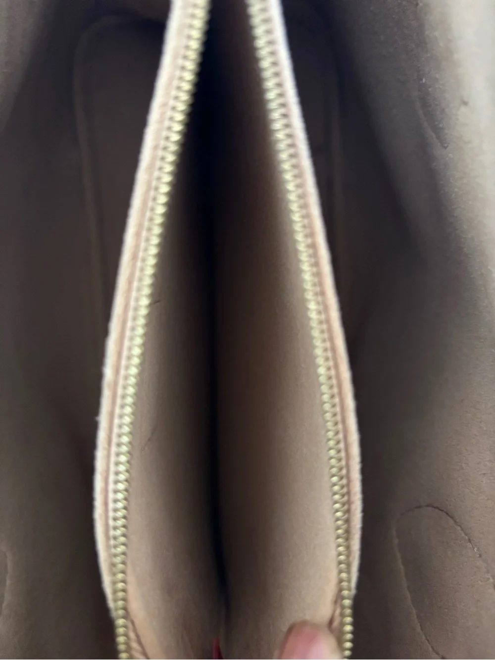 Louis Vuitton Monogram flandrin Tote with Red Leather Accents